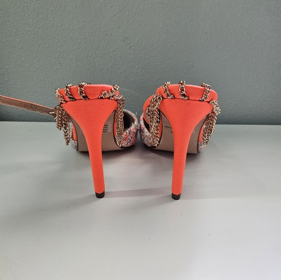 Lemon Drop by Privileged Queena Tweed Heels - Picture 5 of 8